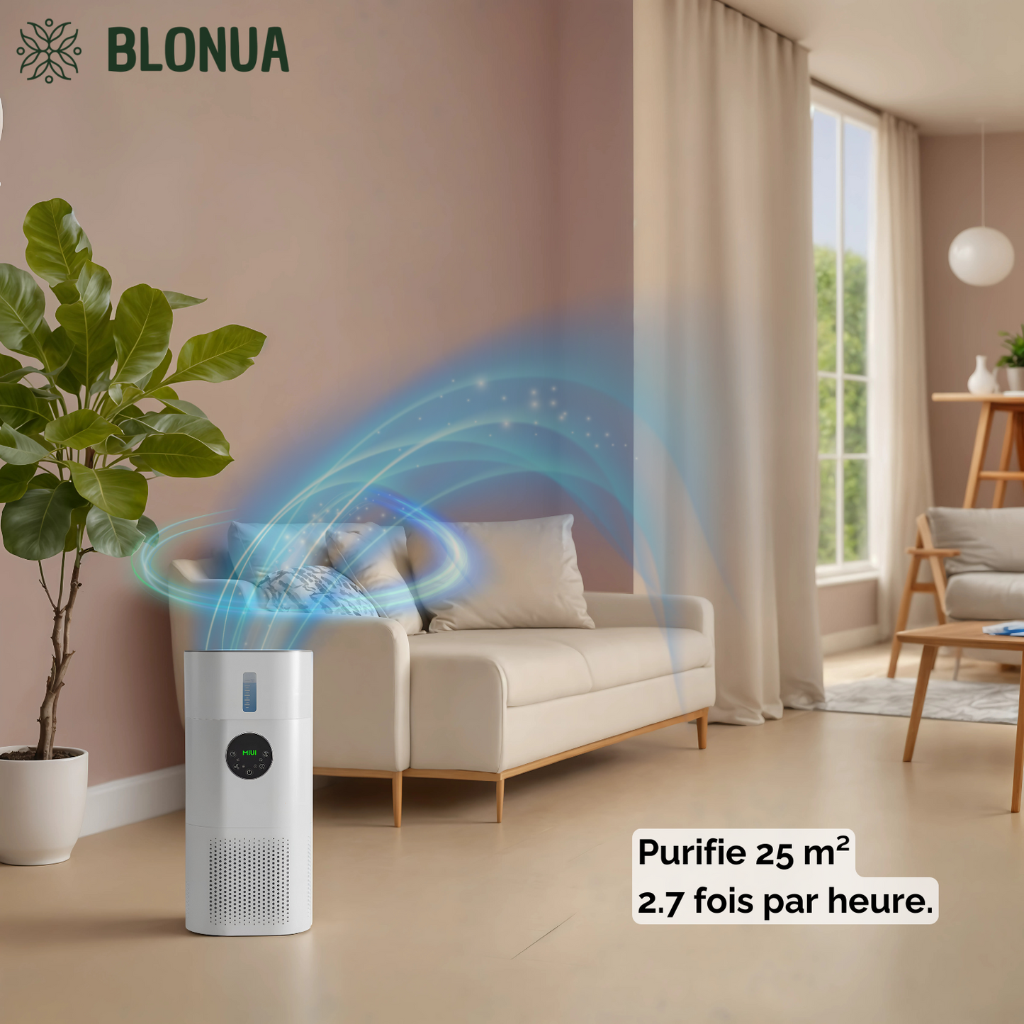 Purificateur d'air 2 en 1